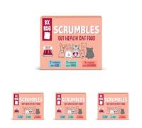 Scrumbles Grain Free Wet Cat Jelly Fish Pouch Selection 8x85g (Pack of 4)
