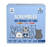 Scrumbles Grain Free Wet Cat Pate Recyclable Pouch Selection - 8 x 85g