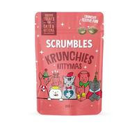 Scrumbles Krunchies Cat Treats Turkey Christmas 60g