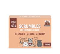 Scrumbles Wet Cat Jelly Meat Selection 6 x 80g