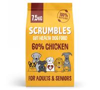 Scrumbles Natural Dry Dog Food, Gluten Free Recipe With Fresh