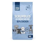 Scrumbles Natural Gluten-Free Dog Dry Food With Fresh Chicken, For Puppies And Adult Toy Breeds, 2 Kg