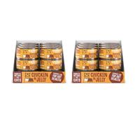 Scrumbles Natural Wet Cat Food, Chicken in Jelly 18x 80g (Pack of 2)
