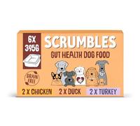 Scrumbles Natural Wet Dog Food Meaty Multipack 6x 395g