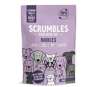 Scrumbles Nibbles, 100% Natural Calming Dog Treats, Grain Free Turkey Training Treats, Multipack of 8 x 100g