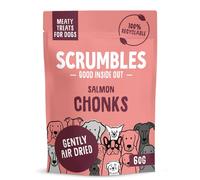Scrumbles Salmon Chonks Fish Dog Treats - 60g