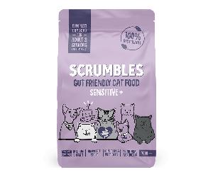Scrumbles Sensitive+ Gut Friendly Adult Dry Cat Food - 700g