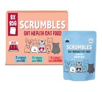 Scrumbles Gut Friendly Fish Selection in Jelly Wet Cat Food - 8x85g