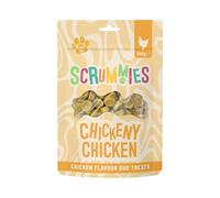 Scrummies Chicken Dog Treats Oven Baked Bite Size Training Treats, Gluten Free, No Added Sugar, Low in Fat Healthy Chicken Treats for Dogs 12+ Weeks| 100g