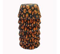 Scrumptious! - 150PC Mini Muffin Cases - Halloween Pumpkins - 45GSM 31mm x 23mm Greaseproof Paper Baking Cases - Great for Halloween and Autumn Themed Party Cakes, Bakes, Sweets And Savoury Treats