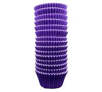 Scrumptious! 180PC Cupcake Cases - Purple - 65GSM 51mm x 38mm Greaseproof Paper Baking Cases - Great for Halloween Birthday and Anniversary Party Muffins Cakes and Bakes