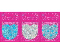 Scrumptious! - Bundle - Pearls Mix Blues Edible Cake Topper Sprinkles Cupcake Decorations - 1x30g Twinkle Ice, 1x30g Blues, 1x30g Twinkle Mermaid