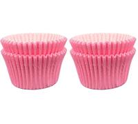 Scrumptious! - Cupcake Cases - Pink - 24PC 65GSM 51mm x 38mm Greaseproof Paper Baking Cases - Great for Birthday, Baby Shower, Valentine's Day & Mother's Day Party Muffins, Cakes and Bakes (Pack of 2)