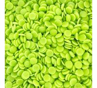 Scrumptious- Halloween Lime Green Confetti Cake Topper Sprinkles - 25g Edible Matt Cupcake Decorations - Party Sprinkles, Ideal For Halloween and Easter Themed Cakes and Bakes