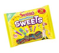 Scrumptious Sweets 351g - A Mouthwatering Selection of Delicious and Chewy Candy Treats - Parma Violets Refreshers Love Hearts & Drumstick - Vegan Friendly