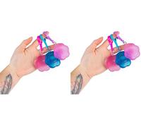 SCRUNCHEMS FLOWER POWER SUGAR KEYCHAIN (Pack of 2)