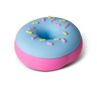 SCRUNCHEMS Jumbo Donut Squishy Toy, Extra Large Foam Stress Relief Squeeze Toy, Pink and Blue with Sprinkles, Sensory Play Foam Toy, Styles May Vary, For Ages 3+, One Supplied