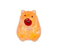 SCRUNCHEMS Mini Sugar Capybara Squishy Toy, Slow Rising Stress Relief Fidget, Glitter Textured Sensory Toy, Ages 3+