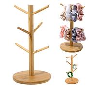 Scrunchie Holder Organizer Stand Bracelet Holder Accessories Jewelry Hair Tie Organizer Cute Stuff for Gils Bedroom The Perfect Hair Dresser Dislpay and Also can be Mug Tree Stand Cup Rack