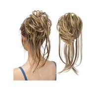 Scrunchie Synthetic Elastic Messy Bun Hairpieces Natural Wave Scrunchie Ponytail Hair Extensions for Women Extension(10H86)