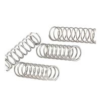 Scrunchies 20Pcs Compression Spring 304 Stainless Steel Cylidrical Coil Return Springs Release Pressure(45mm,1.5mm (20Pcs))