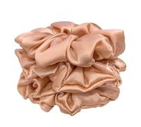 Scrunchies 3PCS Silk Solid Color Hair Ties Scrunchies Women Big Hairbands Accessories(Color11)
