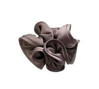 Scrunchies Big Hair Tie Ribbon Scrunchies Satin Elastic Band Bow Women Simple Temperament Style Ponytail Accessories(3 Deep purple)