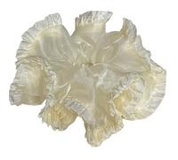 Scrunchies Champagne Organza Three-dimensional Oversized Scrunchie Women's And Simple Hair Accessories For the woman