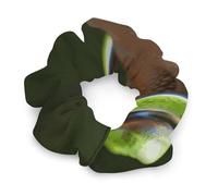 Scrunchies for Women Men Hair Ties Red Eyes Tree Frogs No Damage Scrunchy Hair Bands All Day Comfort Stylish for All Hair Types