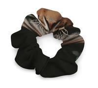 Scrunchies for Women Men Hair Ties With Tiger And Paws No Damage Scrunchy Hair Bands All Day Comfort Stylish for All Hair Types