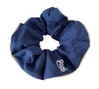 Scrunchies Plain Color Letter Printed Hair Tie Simple Sweet Fresh Elastic Band Women Accessories(Beige-1)