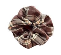 Scrunchies Red Lace Check Large Scrunchie Women's Superior Year's Vibe Korean Headwear Hair Accessories For Girls For the woman(Color5)