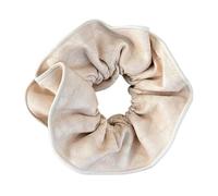 Scrunchies Retro Soft Leather Double Layer Hair Scrunchies Headband Womens Temperament Head Rope Rubber Band Female Autumn Winter Headdress For the woman(A)