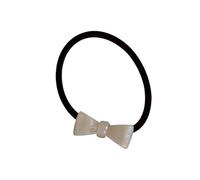 Scrunchies Small Hairpin Acetic Acid Bow Rubber Band Basic High Elastic Hair Rope Daily Versatile Accessories For the woman(Color 5)