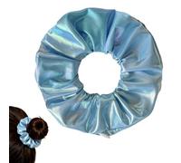 Scrunchies with Zipper Pocket Soft Ponytail Holder Accessories | Scrunchies with Secret Pockets for Women Girls Friends Girlfriends Sisters Mothers Thin Fine Curly Strands