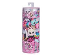 SCRUNCHMIEZ 96553 Seven Pack Exclusive Magically transforms from Hair Scrunchie to Cute Plush Friend as Well as Backpack Clip. So Many Char