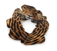 Scrunchy Hair Ties,Depict A Leopard Print Hair Tie,elastic Hair Bands,soft Hair Accessories,suitable for All Hair Types