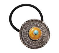 Scrunchy with Cultural Design Soft Elastic for Active Women Women Band