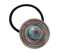 Scrunchy with Cultural Design Soft Elastic for Active Women Women Easy Care Multi Purpose Accessory