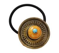 Scrunchy with Cultural Design Soft Elastic for Active Women Women Easy Care Multi Purpose Accessory