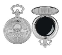 Scrying Mirror Natural Black Obsidian Mirror for Divination, Witchcraft, Meditation, Witch Gifts, Cthulhu Decoration Halloween Skull Silver