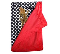 SCSFCVIUS Reptile Sleeping Bag Blanket Pillow Bearded Dragon Bed Soft Warm Reptile Accessories for Bearded Dragon Lizard Leopard Gecko Small Pet Animal (Red)
