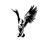 SCSHY Car Sticker 14.3 * 11.7Cm Beautiful Elegant Angel Car Sticker High Quality Covering The Body Decal Black/Silver