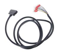 SCSI Data Cable with Terminals Push-up/Screw, 28AWG Wire Single Head CN14P CN20P CN26P CN36P CN50P 6 Length Option SCSI Cord