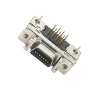 SCSI Solder Mount Female Socket Insulator Coppered Terminals 14P/20P/26P/36P/50P/ Welding Connectors Solder Board Connector