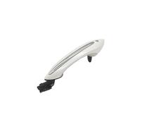 SCSTHRCRA Car Exterior Door Handle Cover for B&MW for 520 528 535 GT 630 740 Black Exterior Comfort Access Door Handle (White Right Front)