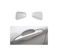 SCSTHRCRA Car Exterior Door Handle Cover for B&MW for F48 2014-2019 51217396541 51217396544 Front Left Exterior Door Handle Cover Fits (White Front,Right)