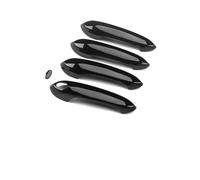 SCSTHRCRA Car Exterior Door Handle Cover for B&MW for F48 Car Door Handle Trim Exterior Decoration LHD (B Black LHD)