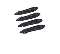 SCSTHRCRA Car Exterior Door Handle Cover for B&MW for G01 Car Door Handle Trim Exterior Decoration LHD (E Black LHD)