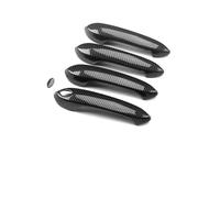 SCSTHRCRA Car Exterior Door Handle Cover for B&MW for G01 Car Door Handle Trim Exterior Decoration LHD (D Carbon Black LHD)